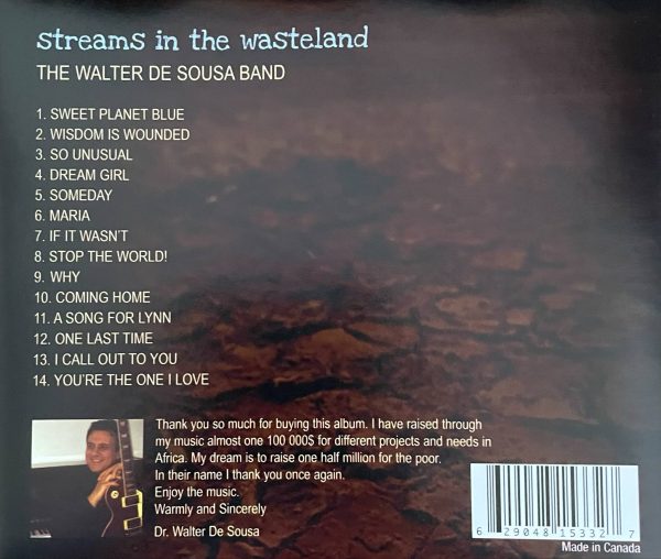 Walter De Sousa Band - Streams In The Wasteland - Version téléchargeable – Image 3